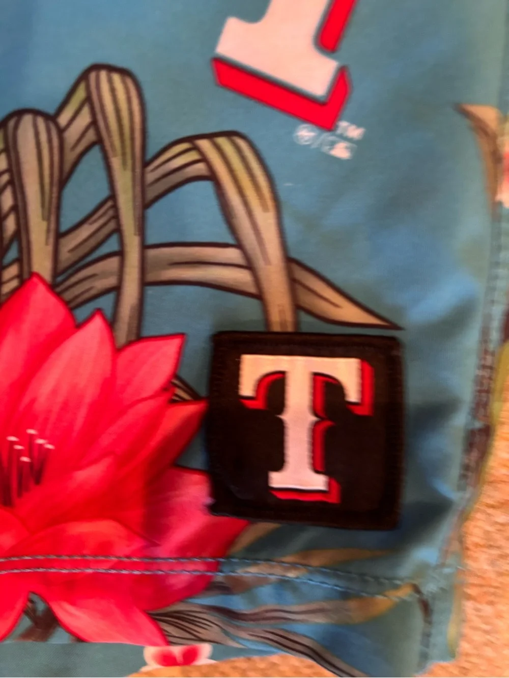 Hurley x 47 Texas Rangers Tropical Swim Trunks Men’s M